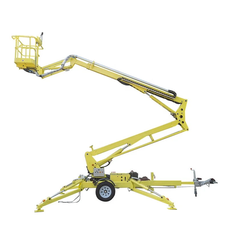 

2023 Trailer Hydraulic Electric Cherry Picker Man Lift Machine