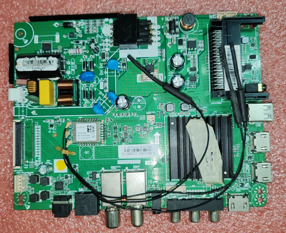 

S-R41AP631 Three in one TV motherboard, tested, physical photo, for 36--44V 550Ma