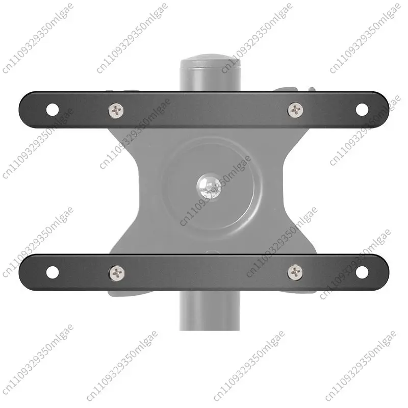 Universal VESA Extension Plate for Monitor Stand, PC Base Hole Adapter Spacer, 10x10/20x10/20cm Mount Bracket Converter