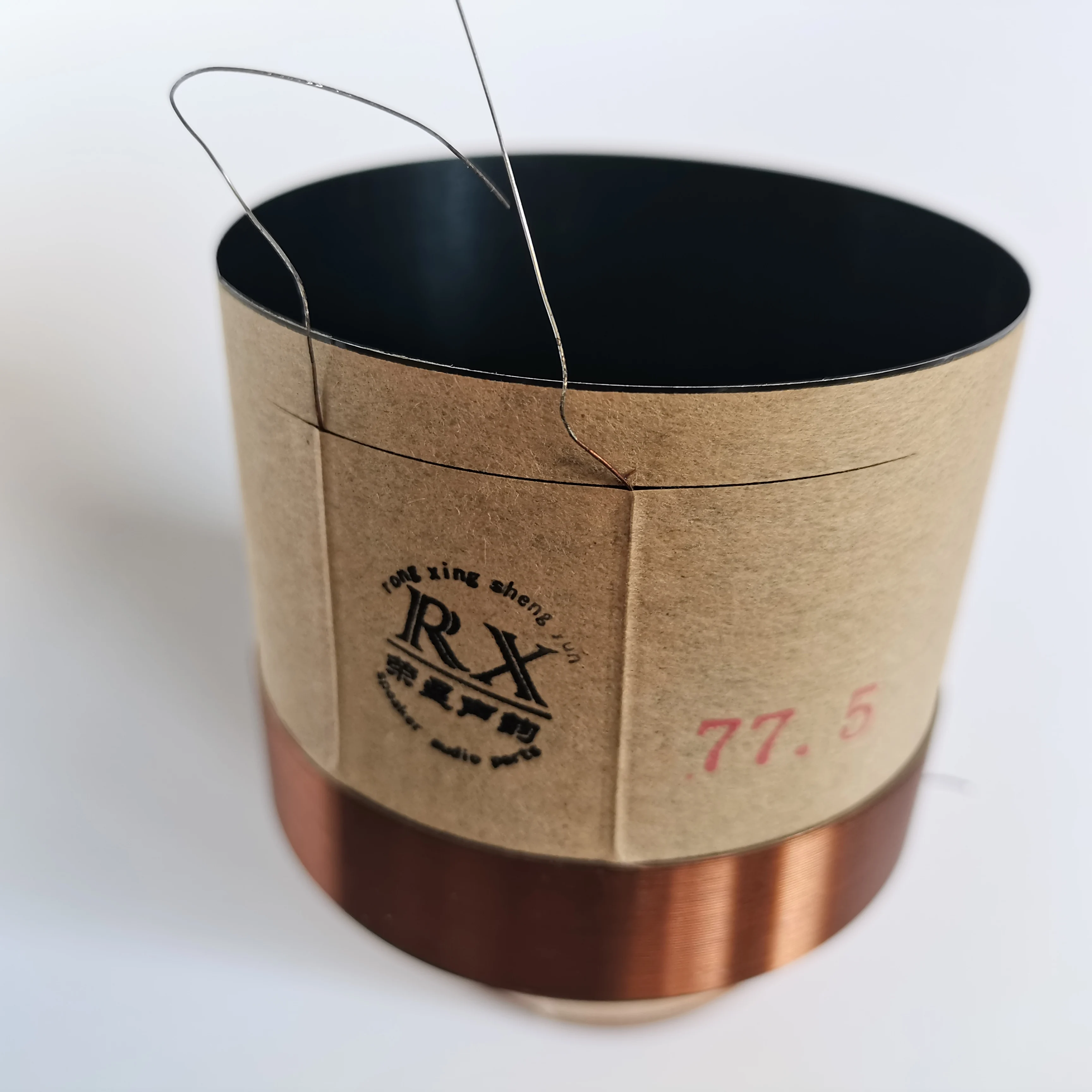 

1 piece ID: 77.5 mm (3.051") 8 ohm woofer bass loudspeaker speaker voice coil black aluminous