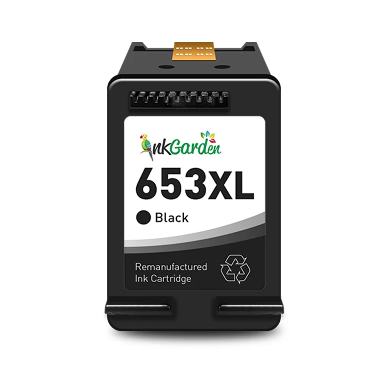 653 XL 653XL Premium czarny regenerowany wkład atramentowy do HP653 do drukarki HP DESKJET Ink Advantage 1275 6475 — zdjęcie produktu 5