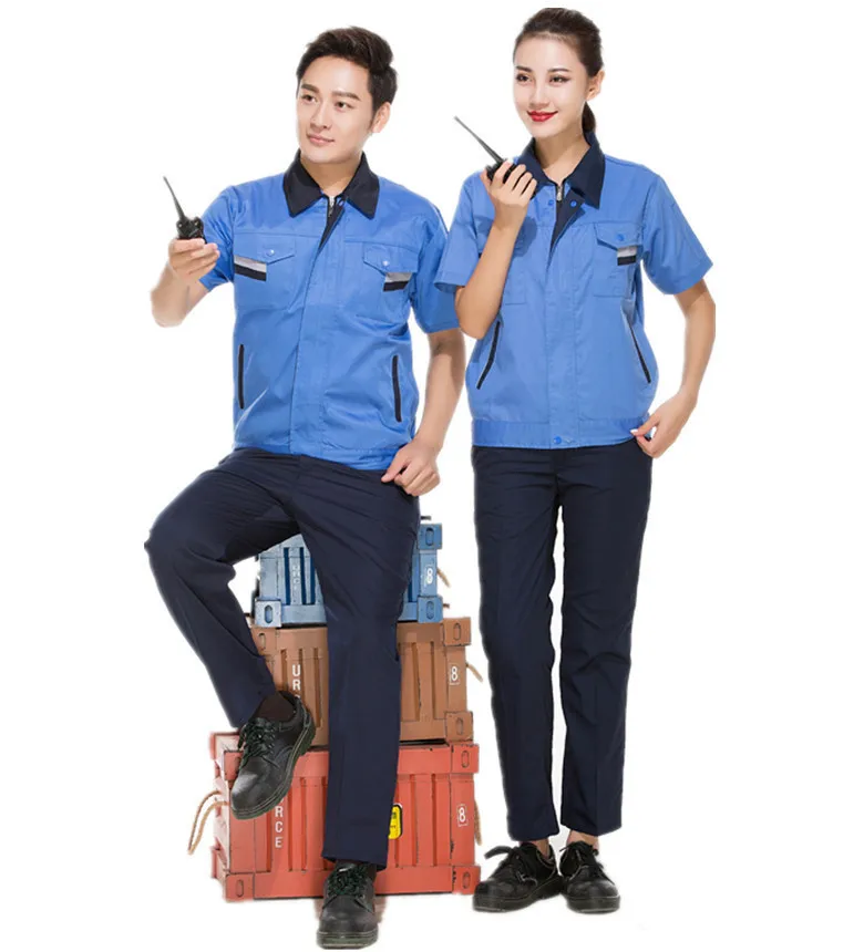 Long-sleeve working clothes workwear for men workshop Work uniforms