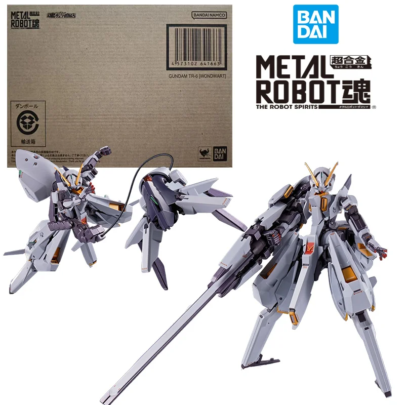 Bandai Metal Robot Spirits Gundam TR-6 Wondwort 14Cm Anime Originele Actiefiguurmodel Kit Speelgoed Verjaardagscadeau Collectie