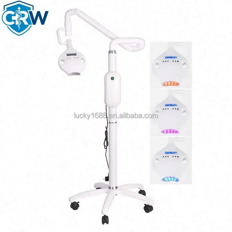 CRW Rotation Arm Cool Light Whitening Teeth Machine With 3 LED Colors