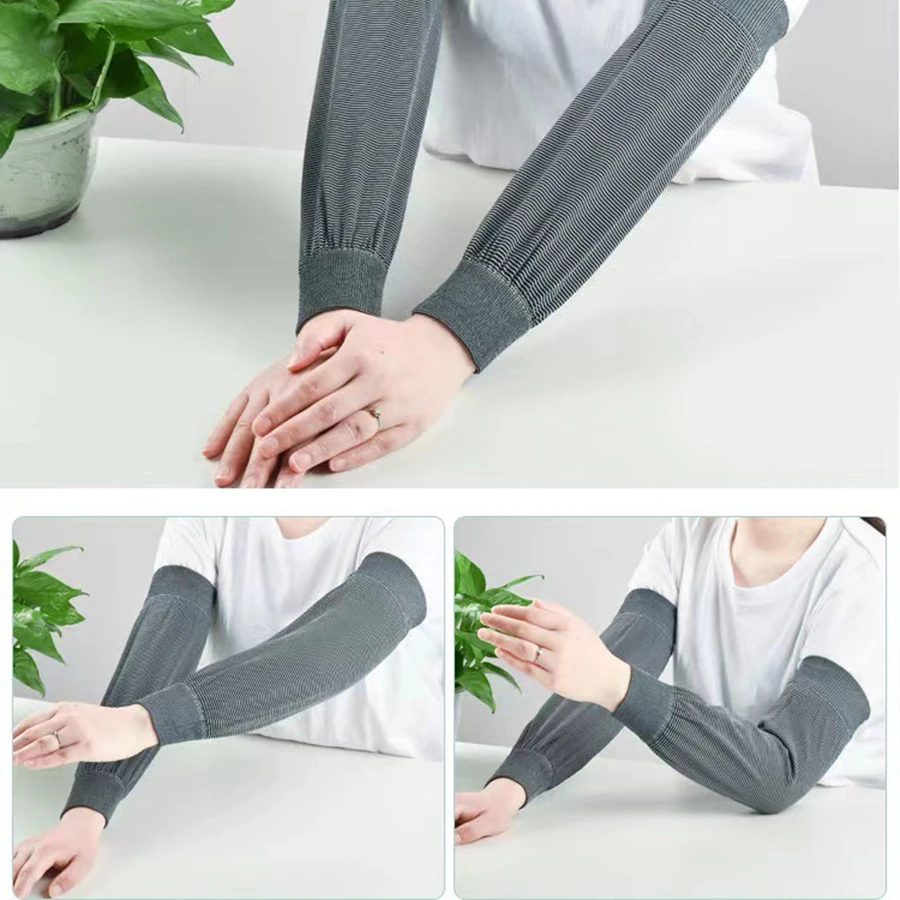 Women Extended Sunscreen Anti-stain Sleeves Men Fishing Cycling Outdoor Sports Sunshade Sleeves Workshop Kitchen Sleeve