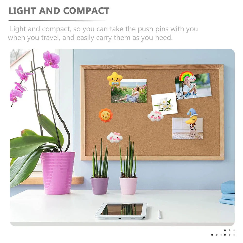 30 قطعة من ملحقات مكتب العمل الرائعة دبابيس ضغط معدنية من الراتينج مسامير زخرفية للوحة الفلين صور جدارية لوضع علامات على خريطة السفر