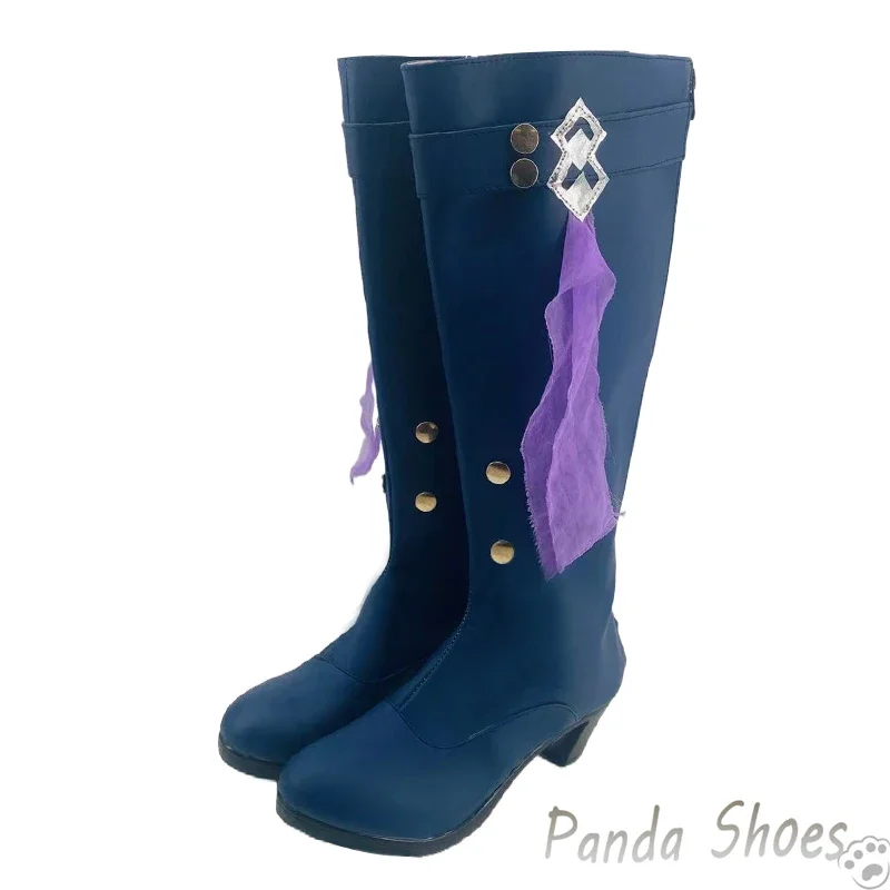 Game Reverse:1999 Vertin Cosplay Shoes Anime Game Cos Long Boots Comic Cosplay Costume Prop Shoes for Con Halloween Party
