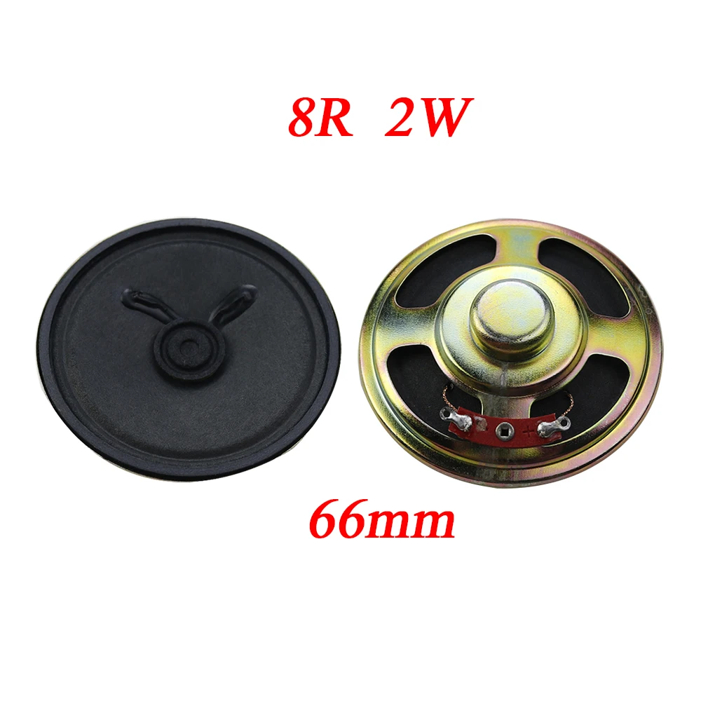 1PCS New Ultrathin Speaker Buzzer 8 Ohms 2 Watts 2W 8R Speaker Diameter 40MM 50MM 66MM 77MM 4CM 5CM 6.6CM 7.7CM