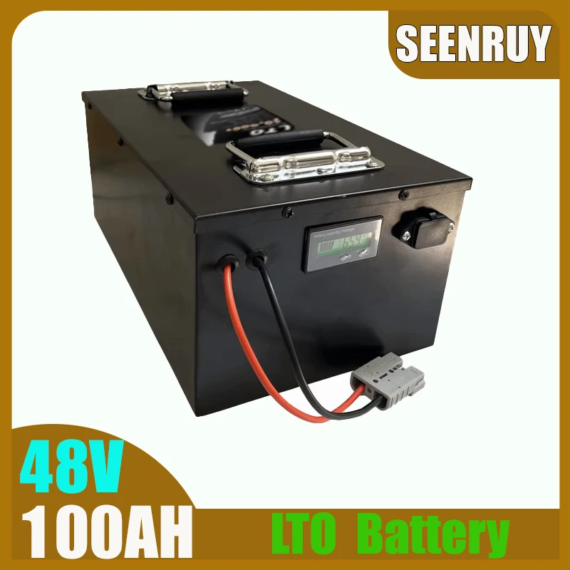 LTO Battery 22S 48V/52V 100AH with ANT BMS 100A 170A 230A 340A For Electric Vehicle Energy Storage System UPS Power