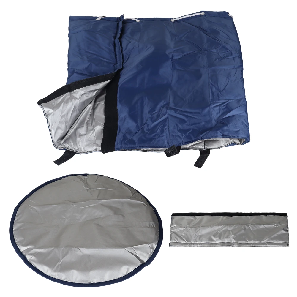 

Caravan Insulated Water Carrier & Pipe Cover for Aquaroll 29 & 40 Litre Waterhog Water Porter Drainage Pipe Antifreeze Cover