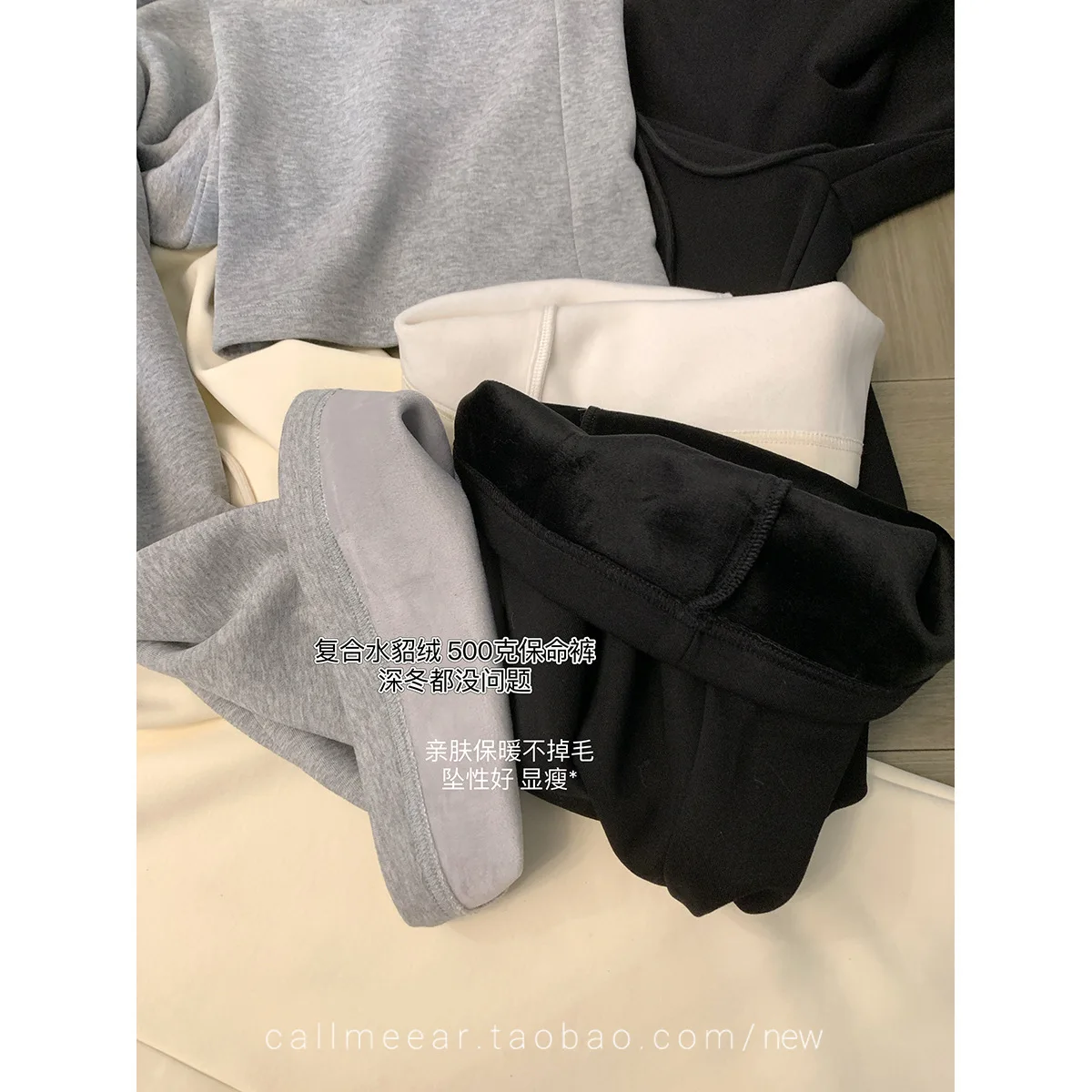 Women Sweat Pants 2025 Winter Warm Fleece Lined Sports Pants For Women Loose Straight Wide Leg Cozy Casual Trousers