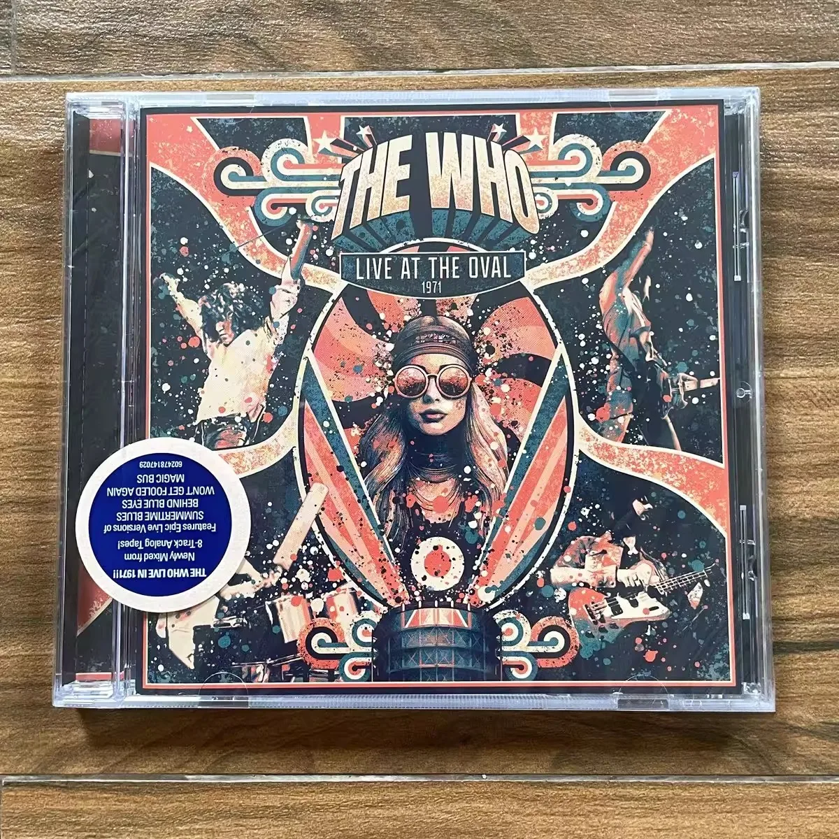 The Who Live At The Oval 1971 – Classic Rock & Mod Revival L