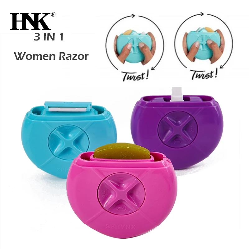 

Travel And Portable Women's For Razor With Refillable Water Spray Bottle Moiturizing Bar Triple-blades For Women