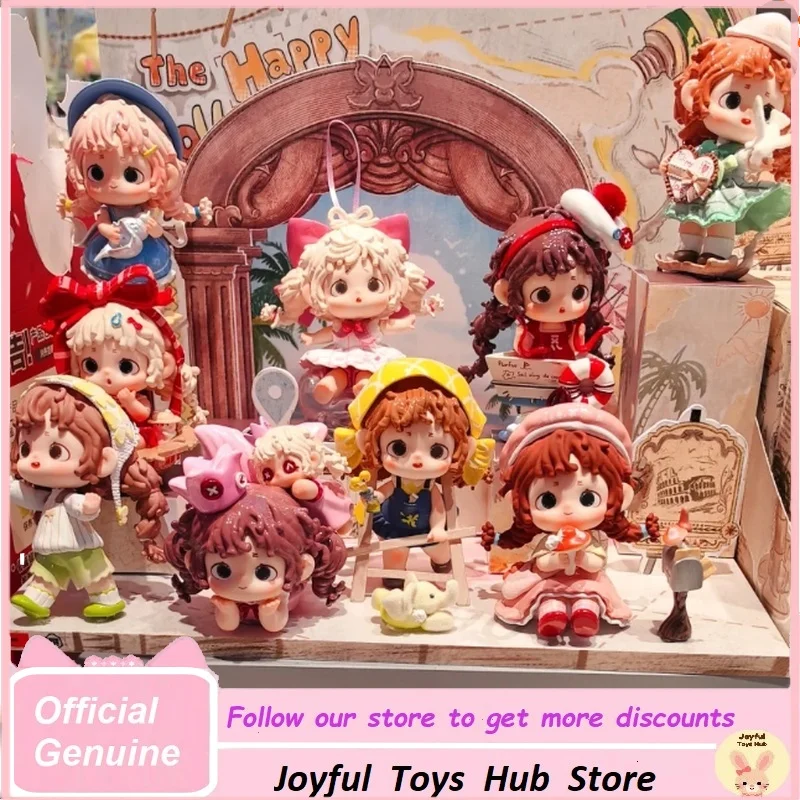 

Подлинная в наличии Heyone Furfur V5 Happy Collection Series слепая коробка милая кукла ручной работы для девочек подарки на день рождения орнамент Mystery Box