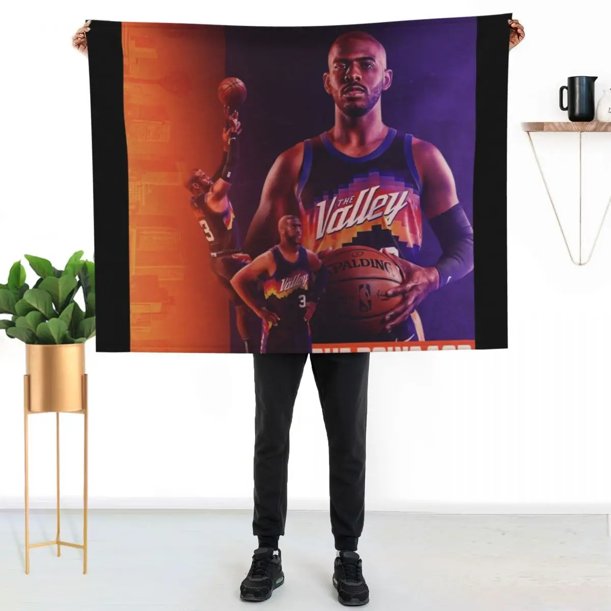 

Chris Paul 3 The Point GOD Throw Blanket Flannel Fleece Soft Warm Throw Blanket