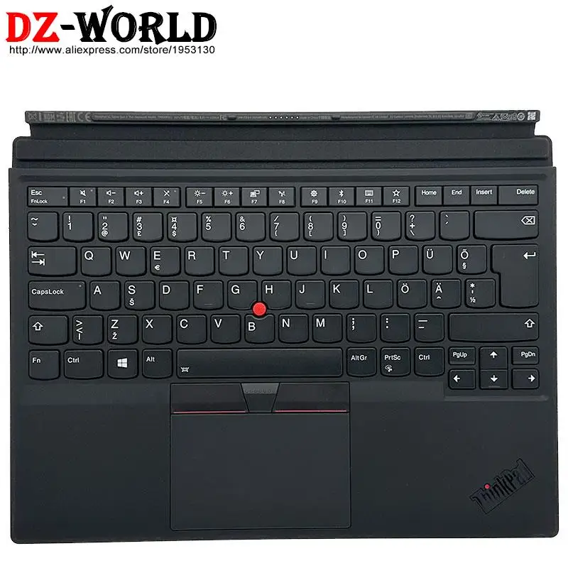 Imagem -06 - Teclado Fino Portátil para Lenovo Thinkpad x1 Tablet Ndc Coreano Nordic ee Base Estvian 3ª Geração 02hl184 02hl177 Tp00089k1 kr