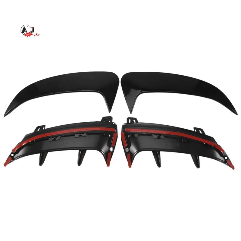 

A10E-Rear Bumper Splitter Spoiler Rear Canard Air Vent Trim For Benz A Class W177 A180 A200 A250 A45 2019+