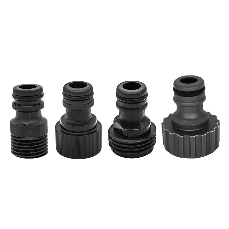 1/2' 3/4' Standard Connector Quick Connector Male Female Thread Garden Irrigation Water Gun Adapter Water Gun Tail Accessories