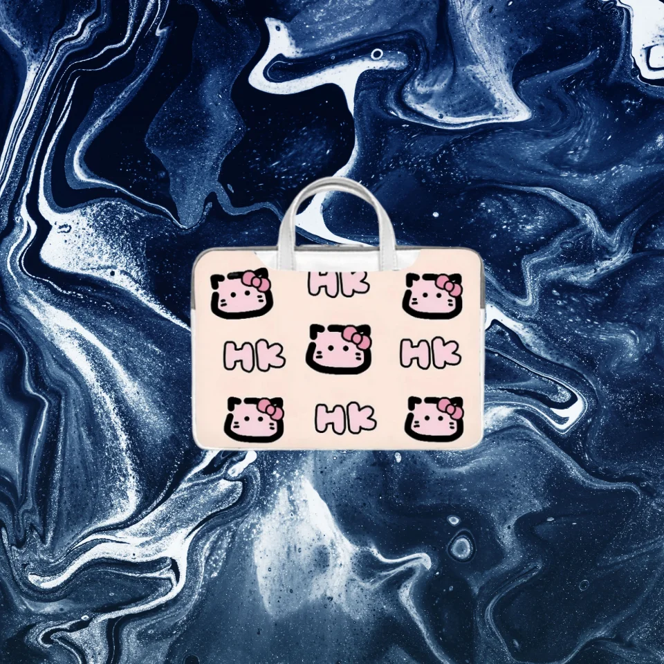 

Cartoon Hello Kitty Kuromi Cute Laptop Bag 13.3 14 15 15.6 16Inch Laptop Bag for Macbook Air Pro 13.6 16 Xiaomi Huawei Handbag