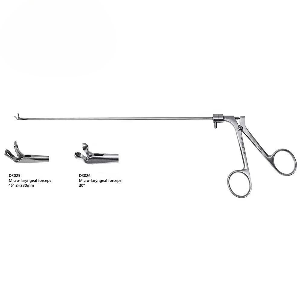 LeGou Professional 230 mm Laryngology ENT Micro Nasal Laryngeal Surgery Instrument Set