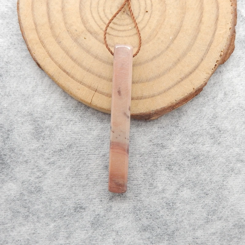 

Натуральная длинная подвеска из яшмы Chohua для изготовления ювелирных изделий, аксессуар из драгоценных камней 40x5 мм, 2,5 г