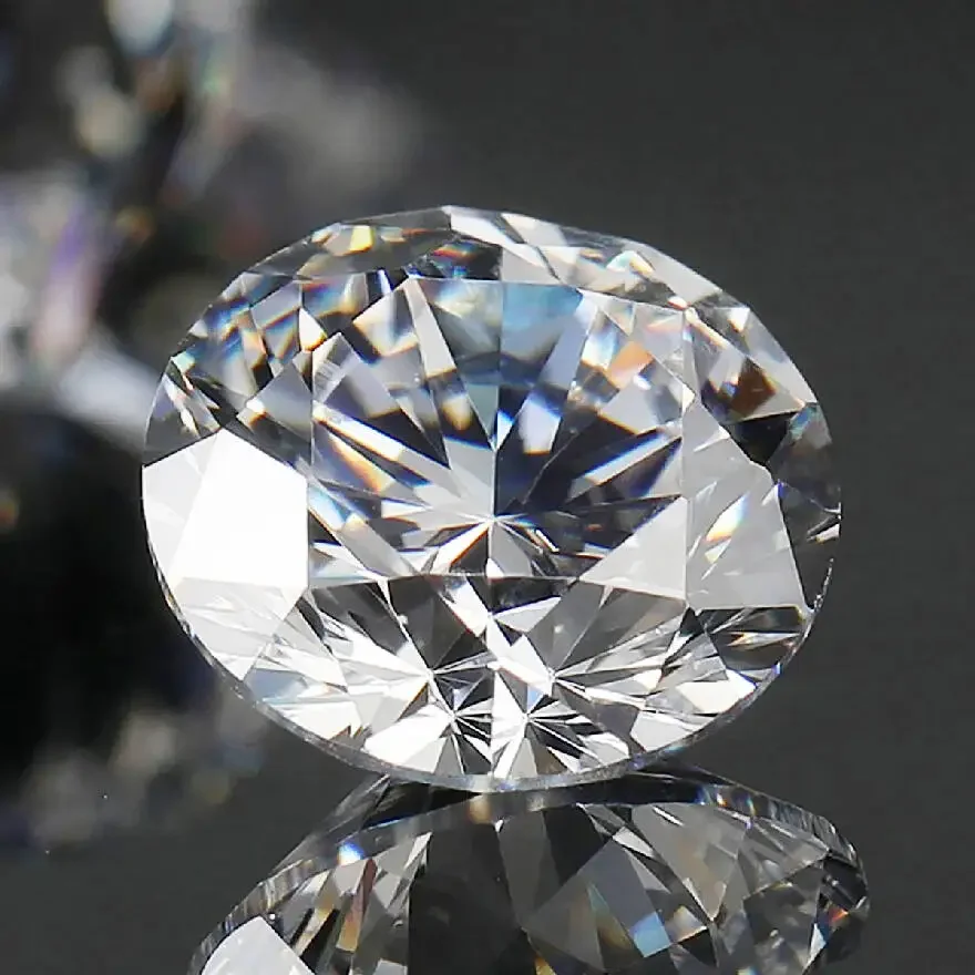 100 % echte D VVS-VS im Labor gezüchtete Diamanten 0,2 ct ~ 5,5 ct HPHT 3EX Cut Loose Diamond Großhandel runder Diamant ohne IGI GIA-Zertifikat