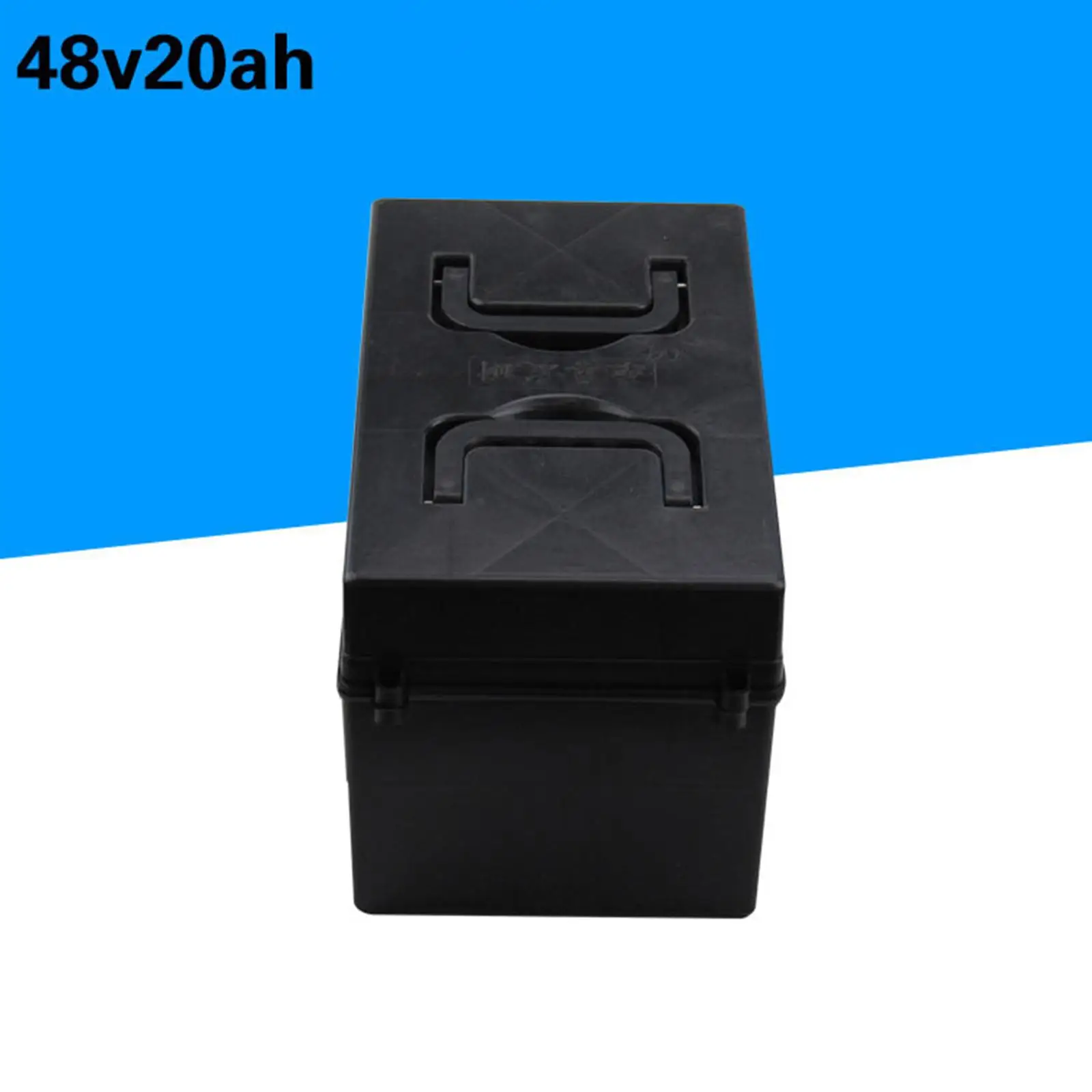 Waterproof Dustproof Battery Protection Box Portable Handle for Electric Tricycle and Motorcycle