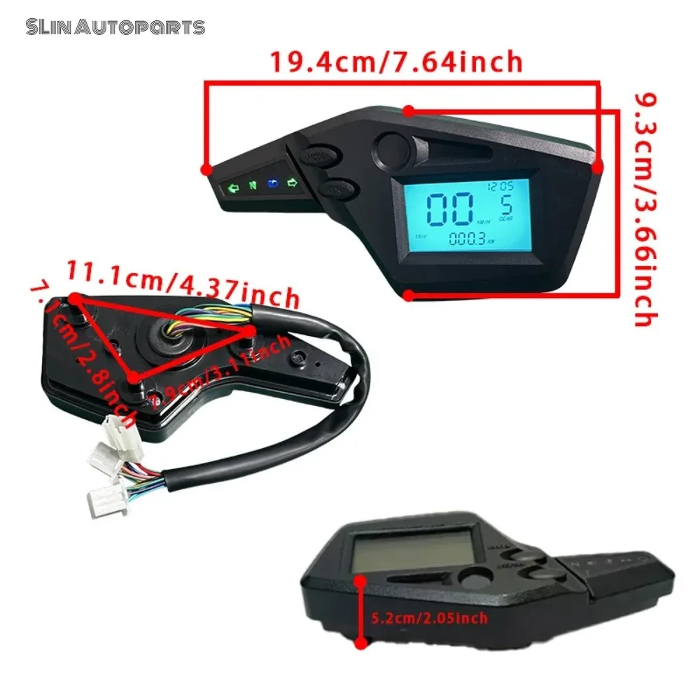 SLin Autoparts Store Motorcycle Accessories Speedometer Display Panel Dashboard Tachometer Fit For Yamaha XT 660 XT660 XT250