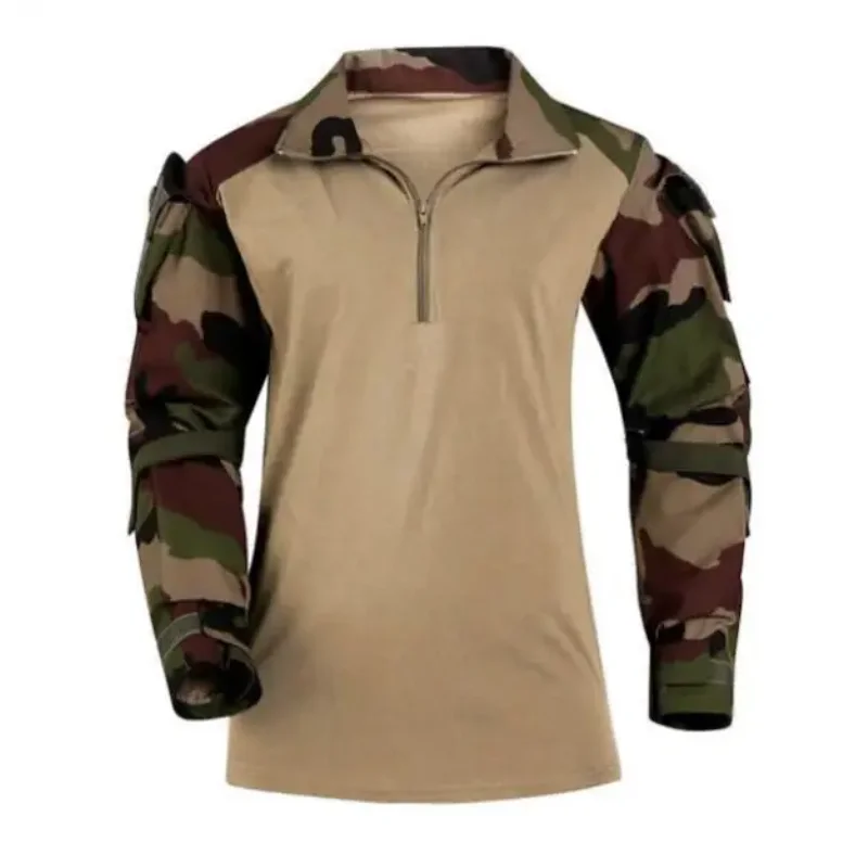 France Camouflage T Shirt Men Spring Tops Outdoor