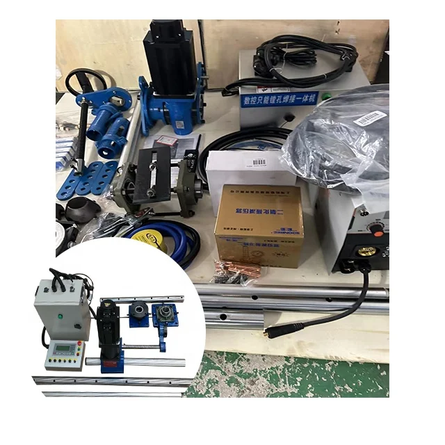 Small excavator portable line bore welding-boring machine CNC boring-welding machine  Portable mobile boring machine