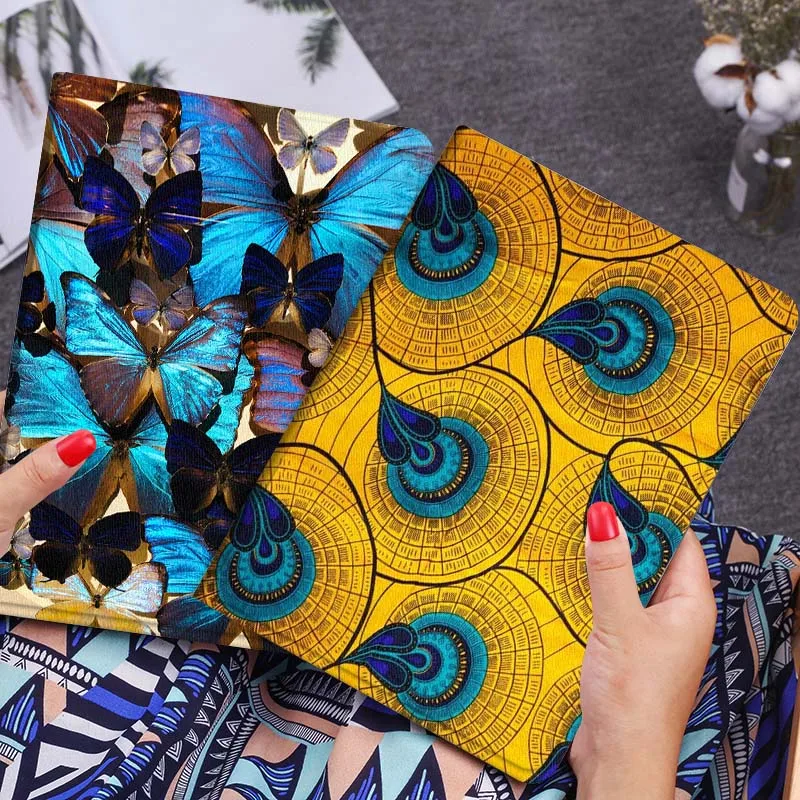 

Cartoon Peacock Feather Tablet Case For Huawei Honor MatePad MediaPad Air 5 6 7 11 V6 V7 V8 V9 X9 X8 T10 T10s C5e T5 Gift