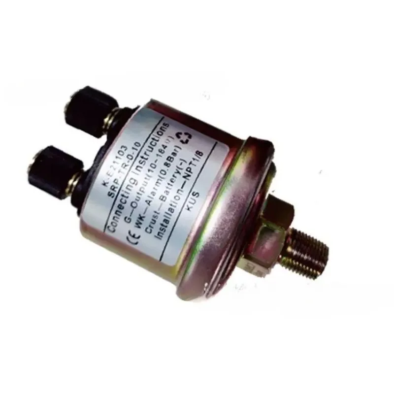 KUS Pressure Sensor 0-5/10Bar M10*1.0 NPT1/8 NPT1/4 Oil Pressure Sensor KE21103 KE21104 KE21108 Modified with Alarm