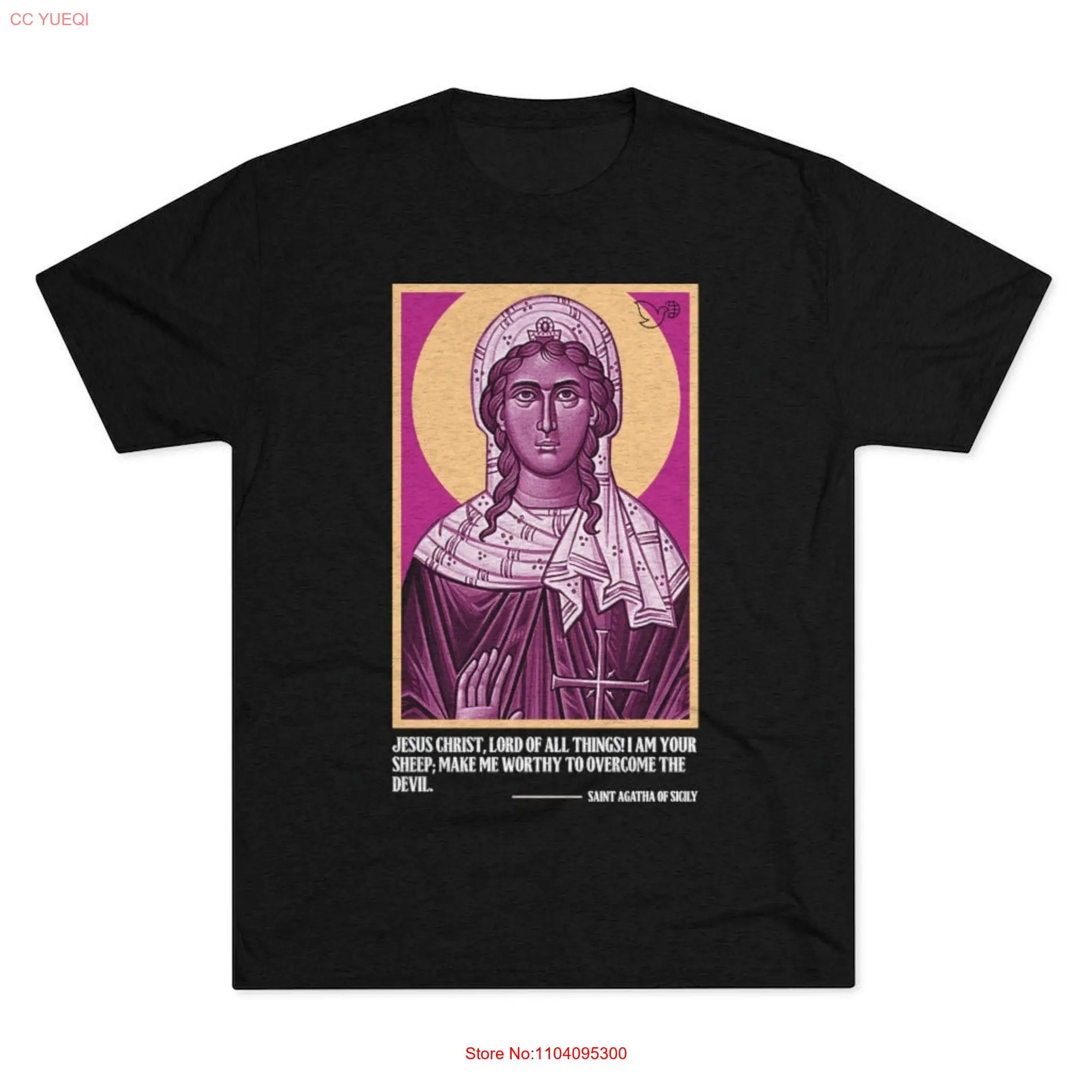 Мужская футболка с длинным или коротким рукавом Saint Agatha Premium