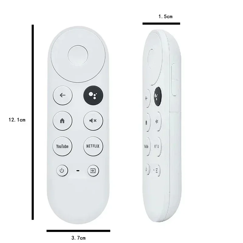 New Bluetooth Voice Remote Control For 2020 Google TV Chromecast 4K Snow G9N9N Replacement GA10919 GA01920 GA01923