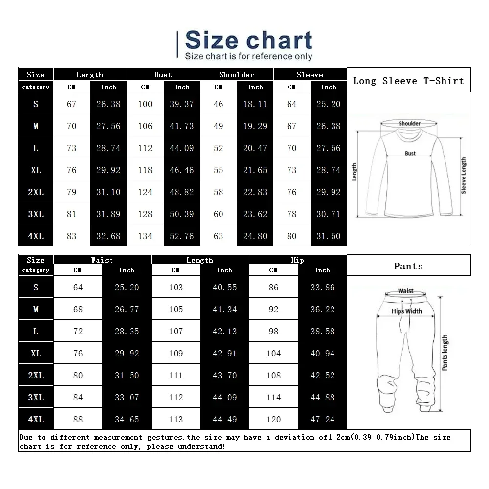 Men\'s Clothing Long Sleeve T Shirt Sweatpants 2 Piece Sets O Neck Men Tracksuits Casual Sweatshirt pants Suits Casual Sportswear