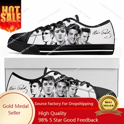 Elvis The King Hillbilly Cat Low Top Sneakers Mens Womens Teenager Aaron High Quality Canvas Presley Sneaker Couple Custom Shoe