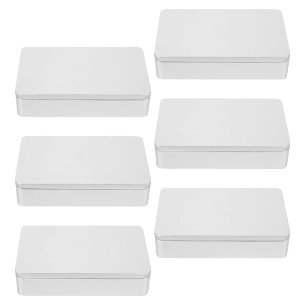

6 Pcs Mini Containers with Lids Small for Organizing Accessories Craft Jewelry Boxes Bead Organizer