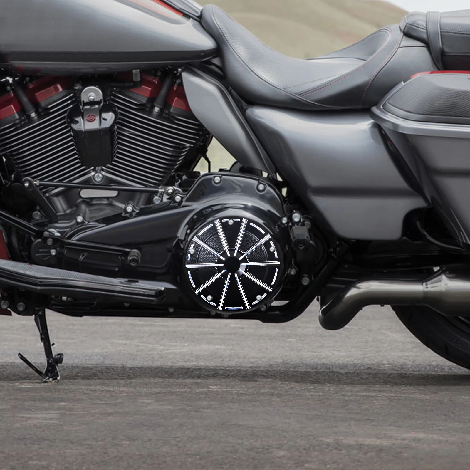 

Водонепроницаемая высококачественная крышка механизма ГРМ для мотоциклов Harley Big Twin Cam Touring Road King Electra Glide FLHR