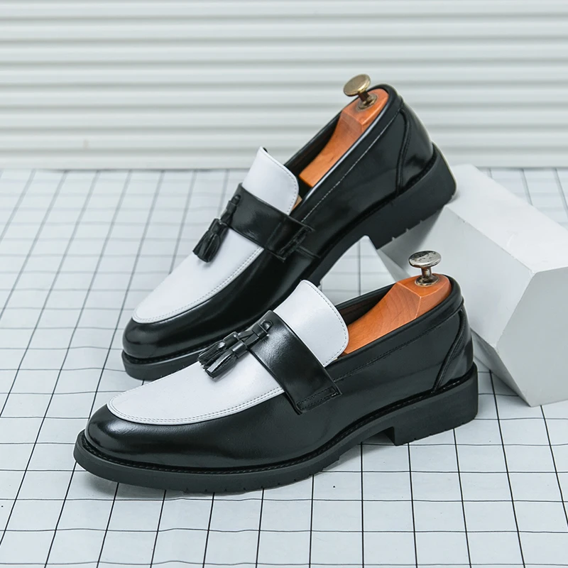 

Men Summer Business Wear Tassel Casual Shoes Non Slip and Breathable Personalized and Fashionable Formal Shoes