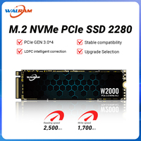 WALRAM M2 PCIe 3.0 NVMe SSD 1 TB 512GB 256GB 128GB M.2 PCIe 3.0*4 2280 SSD 1TB 256 512 GB Solid State Disk For Desktop PC Laptop