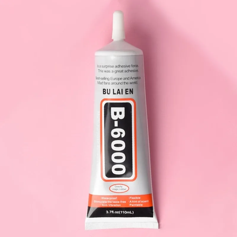 B6000 15/25/50/110ml Liquid Super Glue Epoxy Resin Multipurpose Adhesive Rhinestone Jewelry Crafts DIY Repair Phone Screen Glass