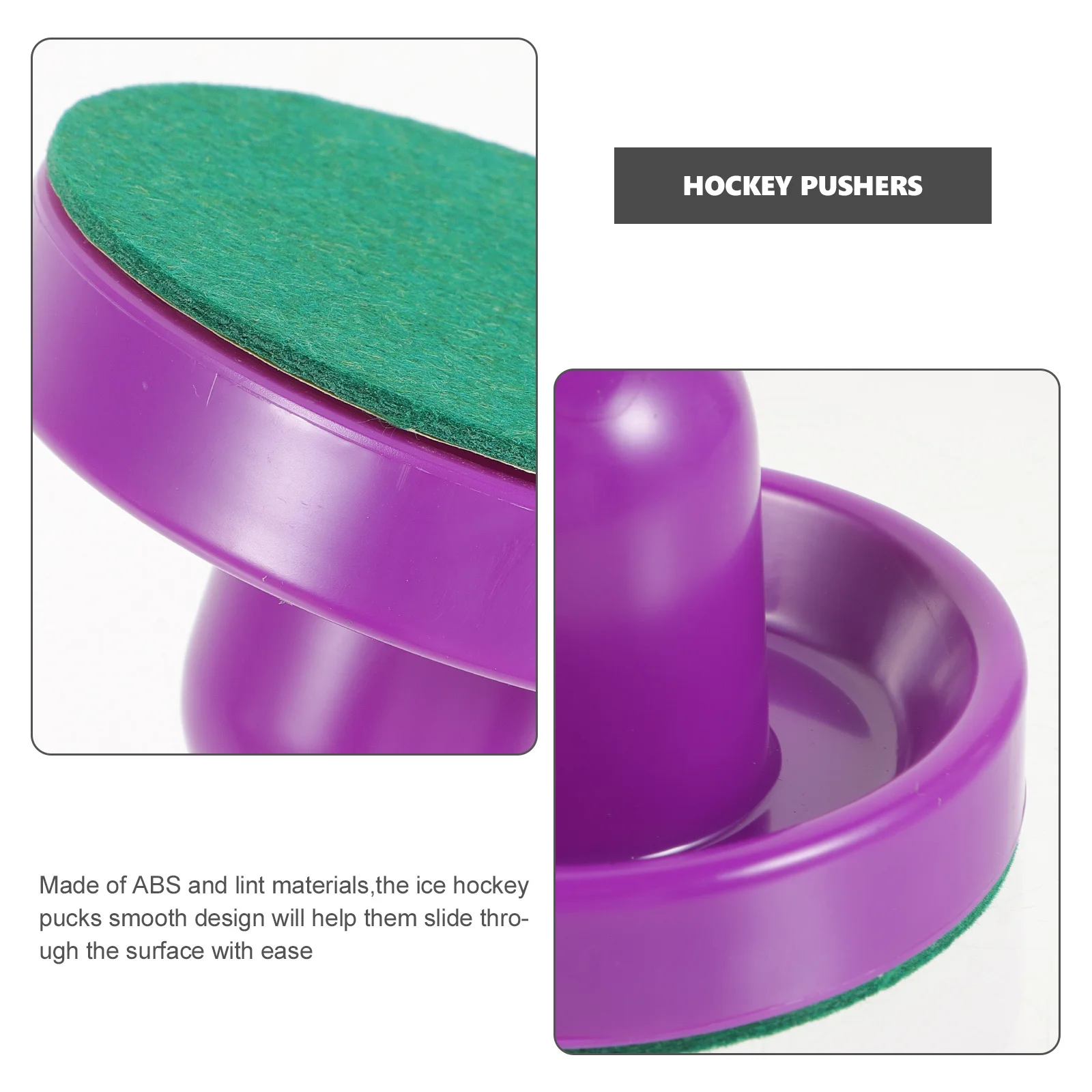 

1Set Indoor Table Hockey Game Pucks Replacement Set Plastic Round Ice Pucks for Game Room Accessories Family Fun Pastime