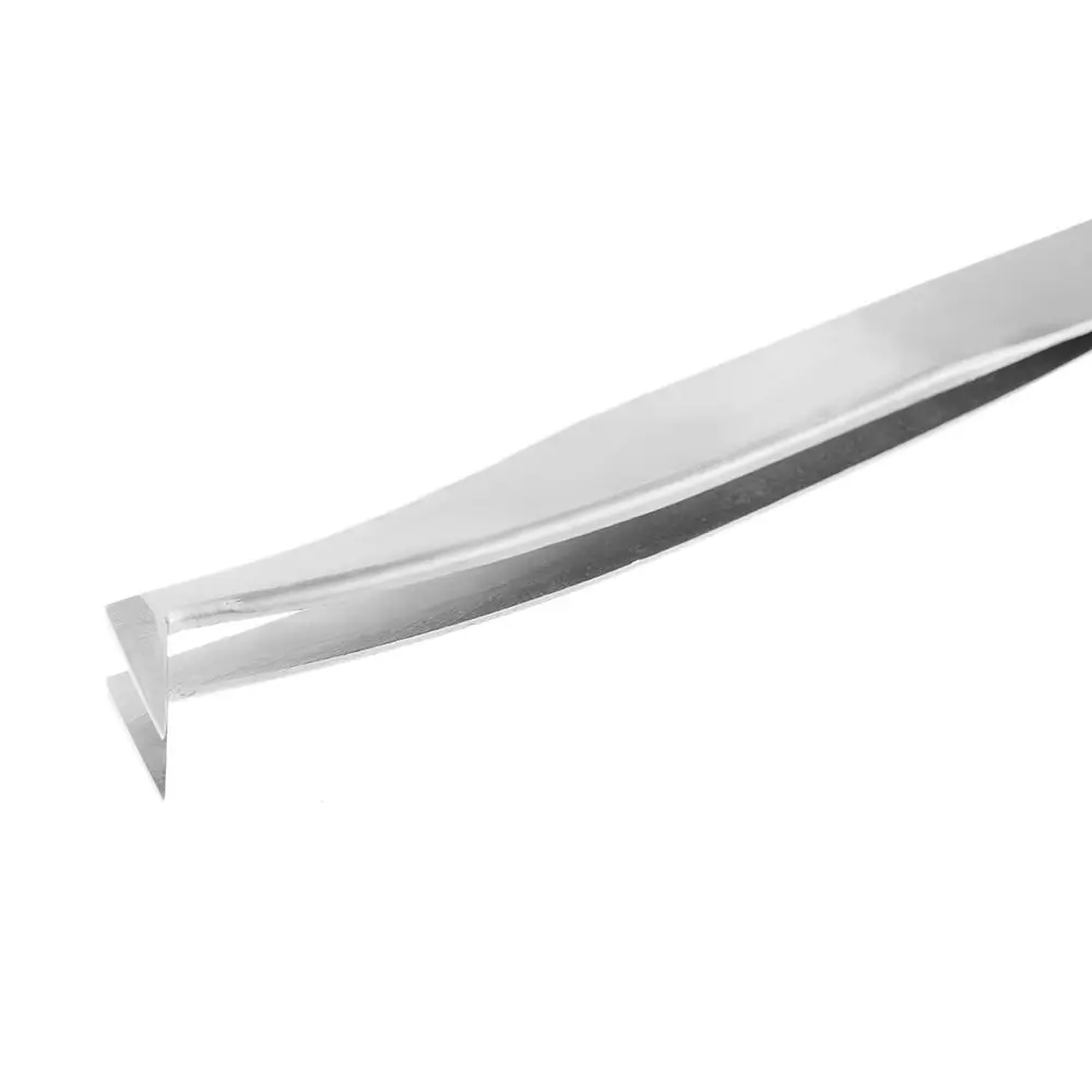 Handige mode make-up tool schoonheid valse wimper pincet gebogen roestvrij staal 3D 6D volume