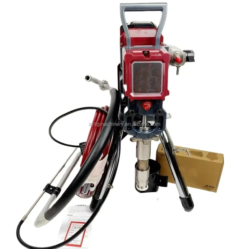 2800W gran oferta portátil de mano eléctrico sin aire pintura en aerosol uso en la industria de renovación del hogar máquina de pintura por pulverización de pared