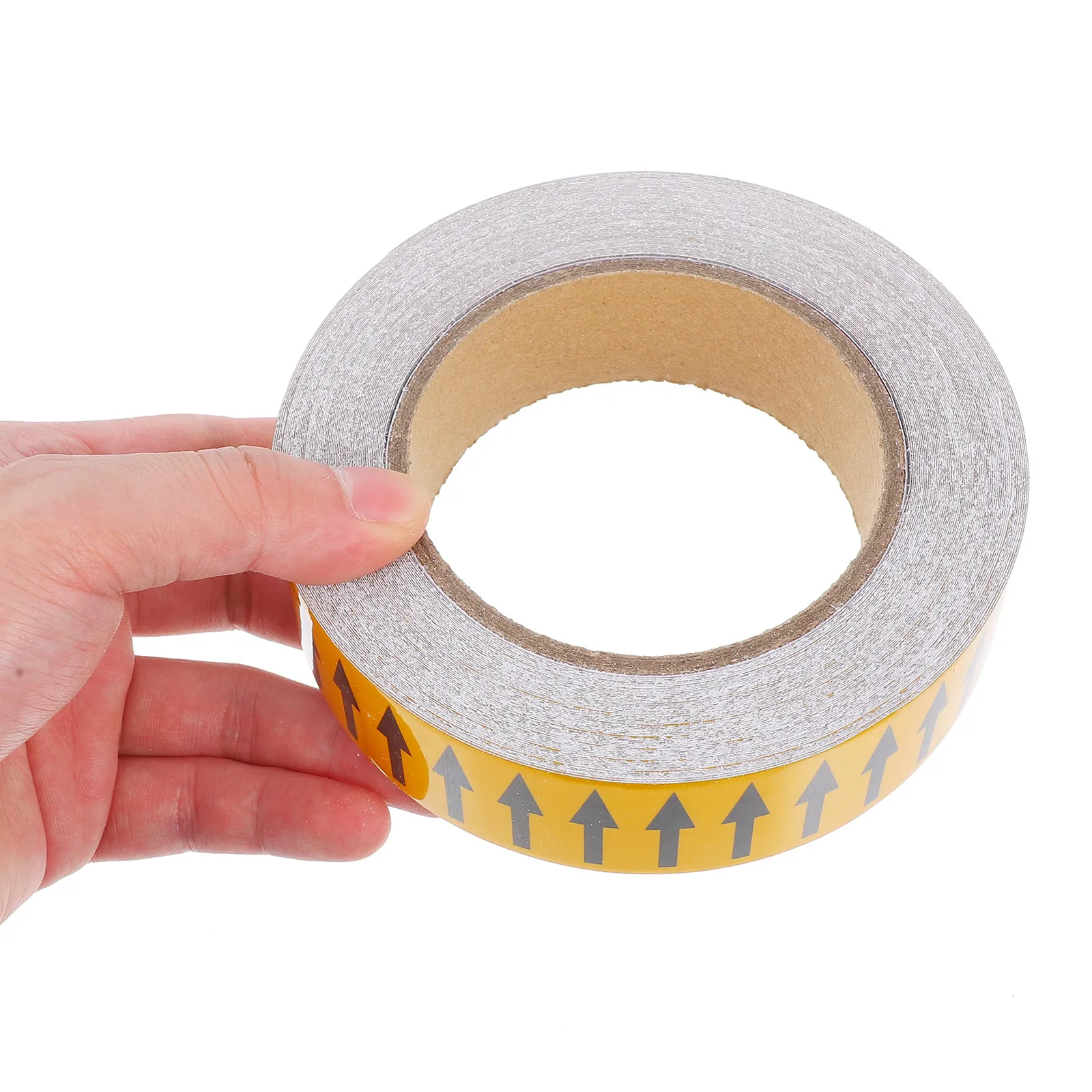 Weatherproof Pipe Marking Labels Arrow Direction Stickers Easy Install Adhesive Backing for Industrial Sites