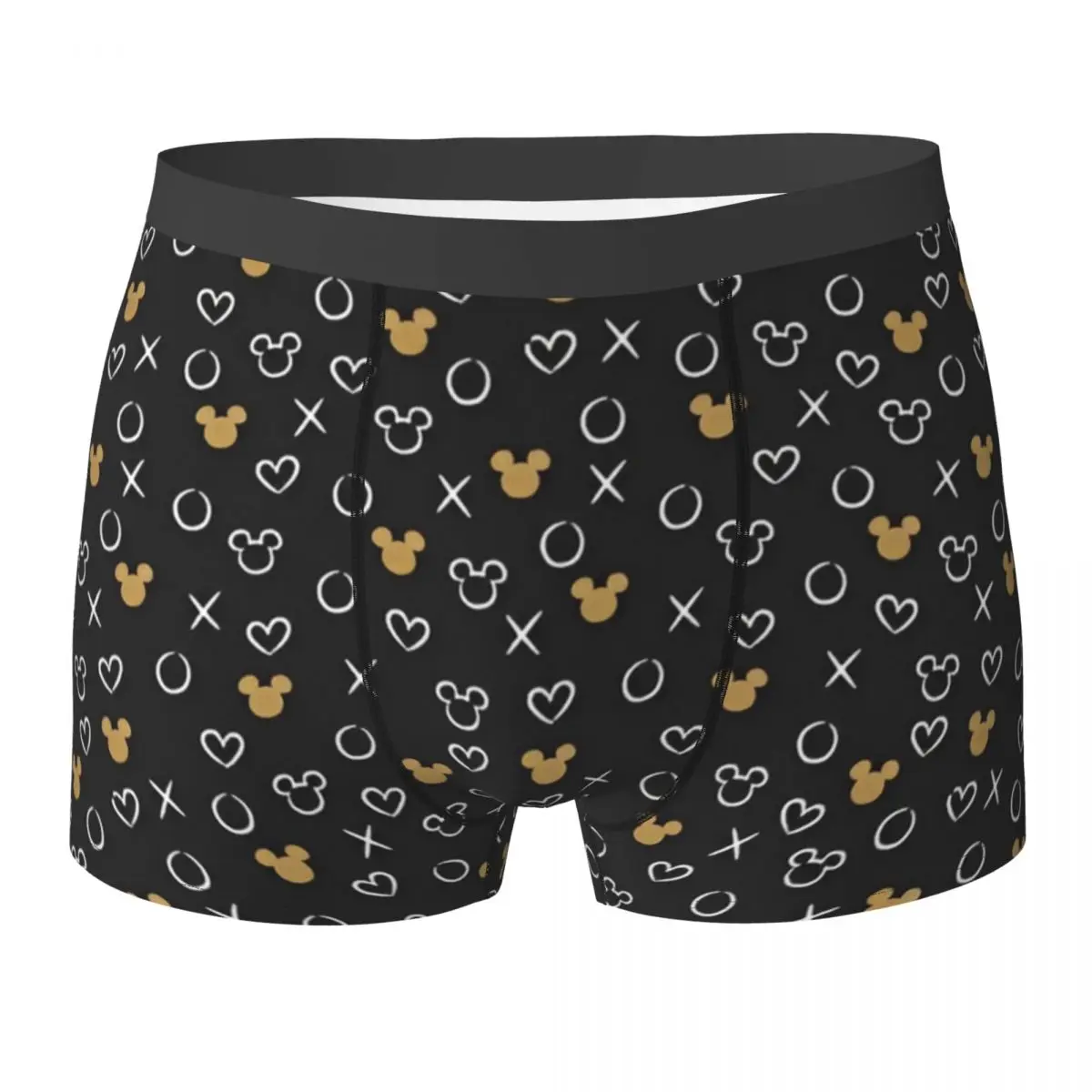 

Mickey Mouse Print Underwear Animal Cartoon Pattern Boxershorts Hot Sale Man Panties Classic Shorts Briefs Gift Idea