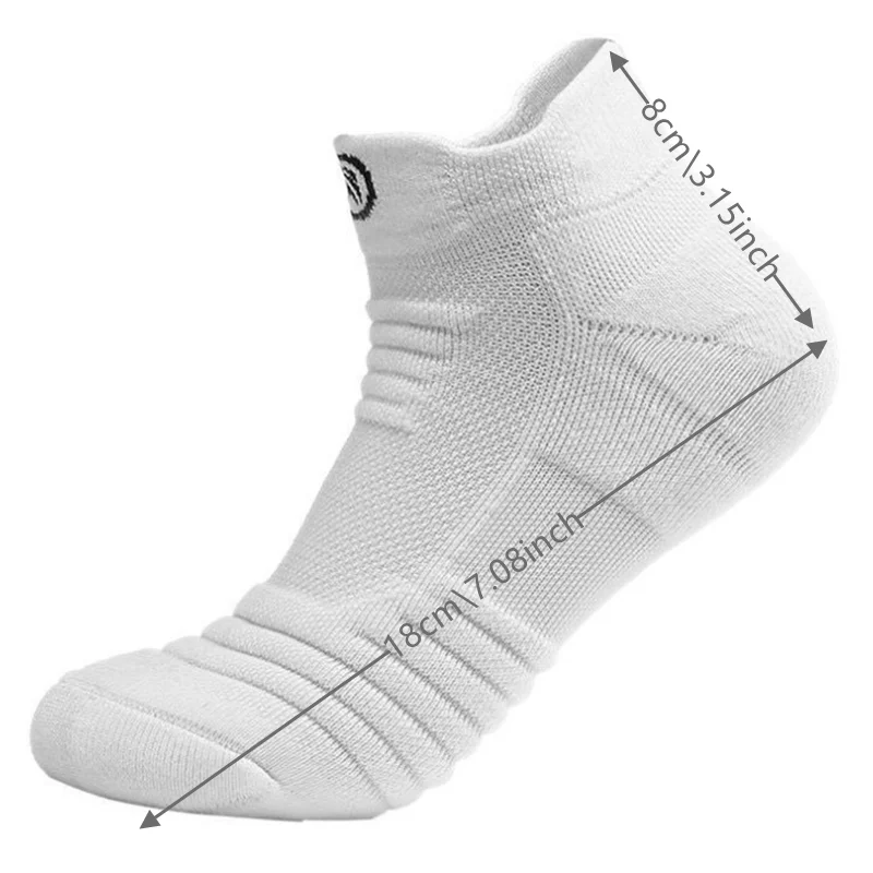3 paia di calzini sportivi traspiranti con protezione per le orecchie e rete per correre, attività all'aperto e ciclismo
