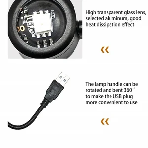 USB Sunset Led Light, Cell Phone, Auto Neon, Night Projector, Atmosphere Wall, Rainbow, Photography 10 Main Sales Light Photography - №3
