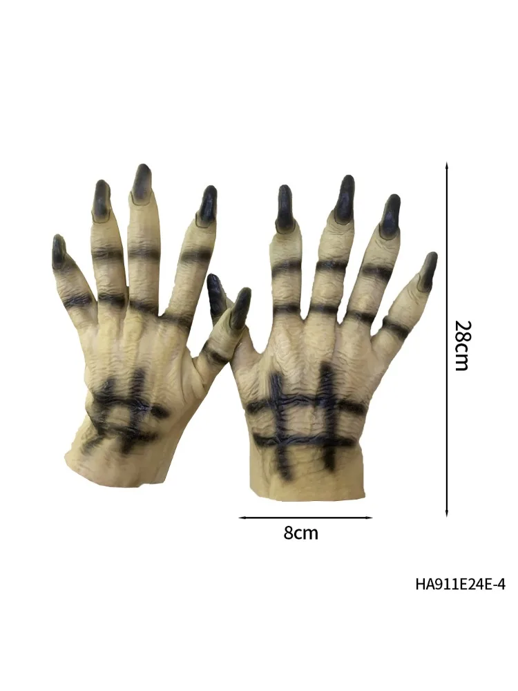 

PESENAR Cosplay Hand gloves Gloves Winter rubber Horror gloves for women Men Carnival party Halloween Holiday party