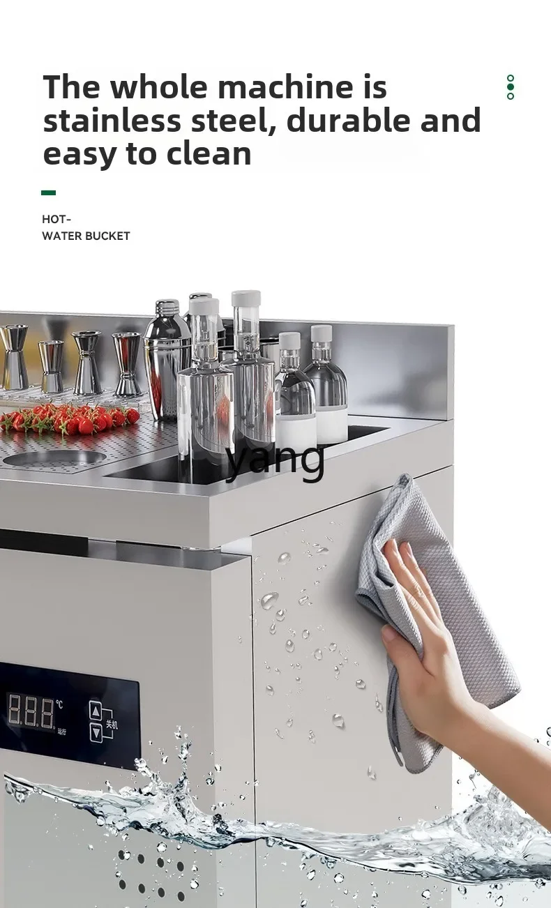 LTT stainless steel bartending table operation table